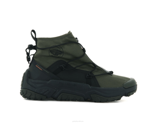 Palladium off-grid hi zip vandtæt plus oliven nat - Palladium Danmark 42BF179 unisex