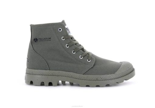 Palladium pampa hej økologisk ii støvet grønt - Palladium Danmark 42BF89 unisex