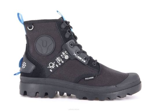 Palladium pampa x skæbne sort - Palladium Tilbud 42BF34 unisex