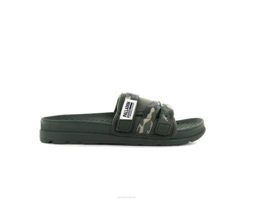 Palladium solea rutsjebane oliven nat/camo - Palladium DK Sale 42BF210 unisex